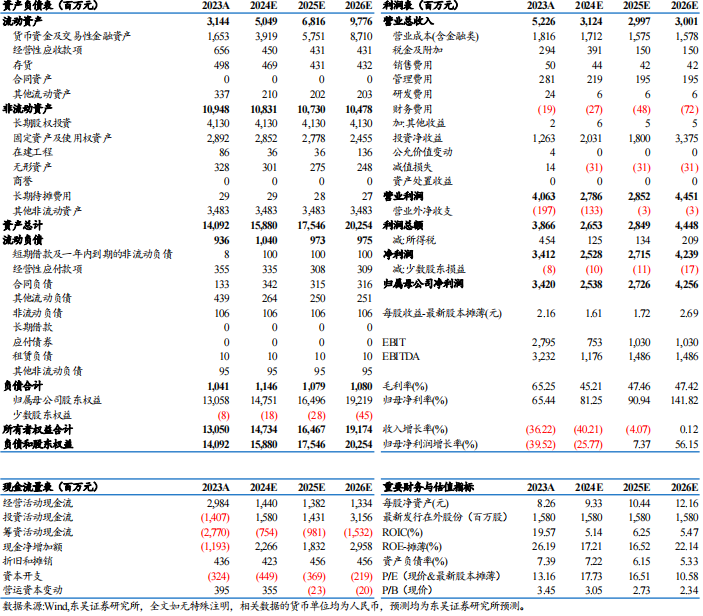 【东吴电新】藏格矿业2024年三季报点评：碳酸锂成本优势显著，铜矿盈利维持高位-第3张图片-第一财经