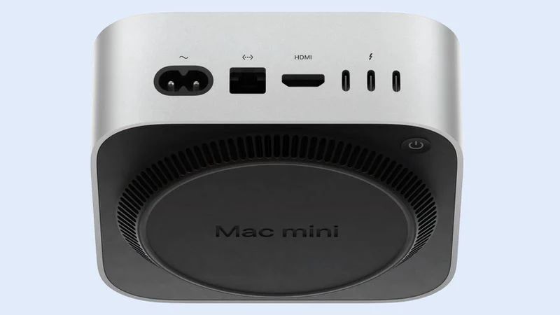 2024 款苹果 Mac mini 细节：电源按钮挪到设备底部-第1张图片-第一财经