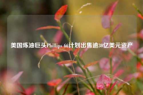 美国炼油巨头Phillips 66计划出售逾30亿美元资产-第1张图片-第一财经